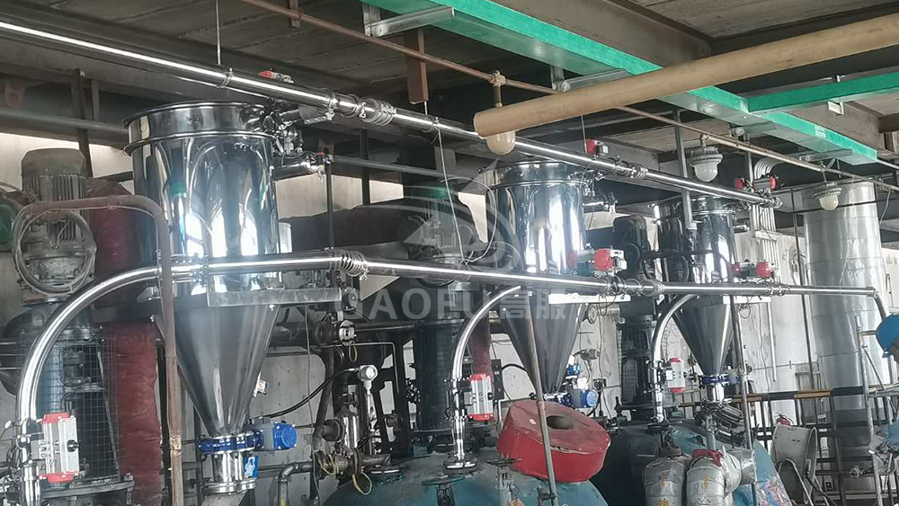 真空輸送系統助力反應釜自動化投料